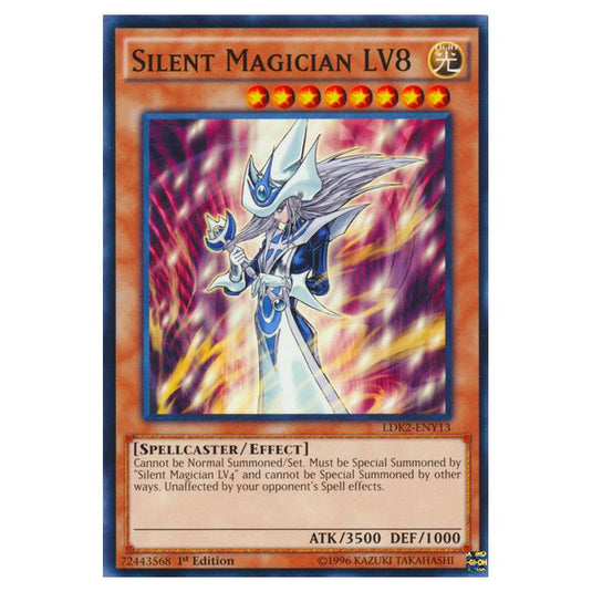 Yu-Gi-Oh! - Legendary Decks II - Silent Magician LV8 (Common) LDK2-ENY13