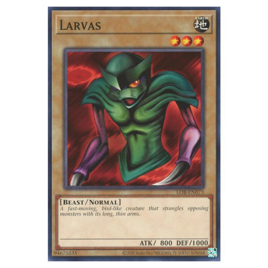 Yu-Gi-Oh! - Legend of Blue Eyes White Dragon (25th Anniversary Edition) - Larvas (Common) - LOB25-EN073