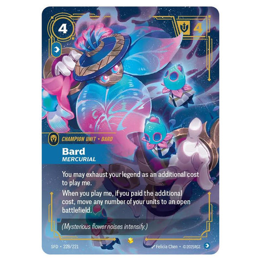 Riftbound: League of Legends TCG - Spiritforged - Bard - Mercurial - 228/221