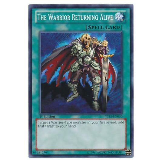 Yu-Gi-Oh! - Super Starter - V for Victory - The Warrior Returning Alive (Common) YS13-EN030
