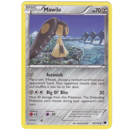 Pokemon - Black & White - Plasma Freeze - Mawile - 80/116