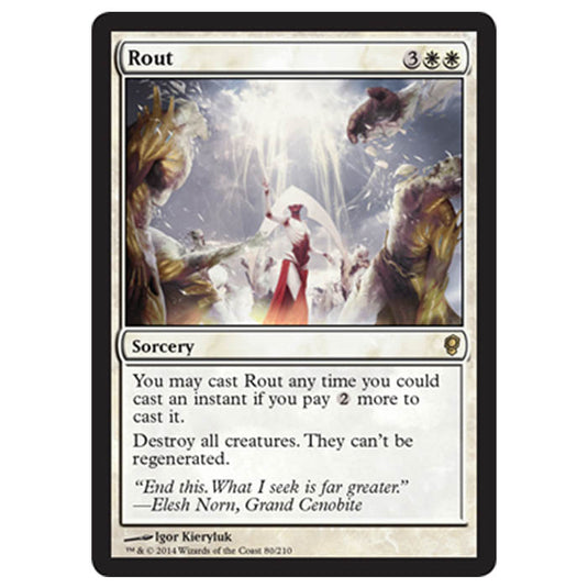 Magic the Gathering - Conspiracy - Rout - 80/210