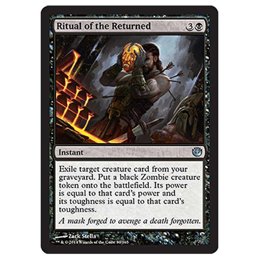 Magic the Gathering - Journey into Nyx - Ritual of the Returned - 80/165