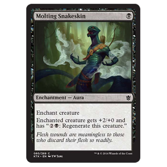 Magic the Gathering - Khans Of Tarkir - Molting Snakeskin - 80/269