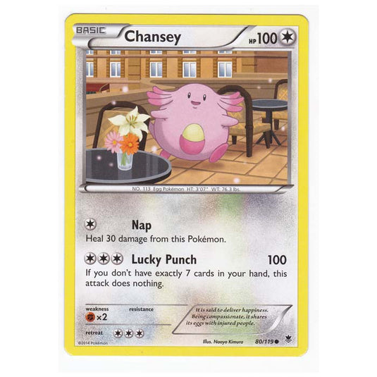 Pokemon - XY Phantom Forces - Chansey - 80/119