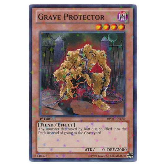 Yu-Gi-Oh! - Battle Pack - Epic Dawn - Grave Protector (Starfoil Rare) BP01-EN186