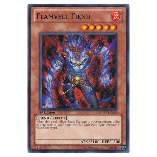 Yu-Gi-Oh! - Duelist Revolution - Flamvell Fiend (Common) DREV-EN096