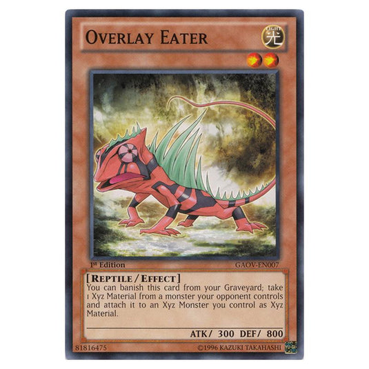 Yu-Gi-Oh! - Galactic Overlord - Overlay Eater (Common) GAOV-EN007
