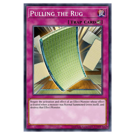 Yu-Gi-Oh! - OTS Tournament Pack 23 - Pulling the Rug (Super Rare) OP23-EN011