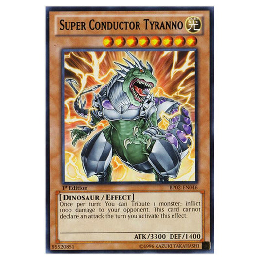 Yu-Gi-Oh! - Battle Pack 2 - War of the Giants - Super Conductor Tyranno (Rare) BP02-EN046