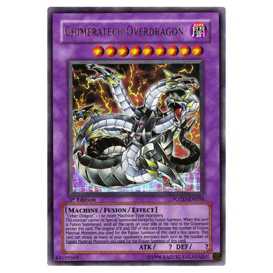 Yu-Gi-Oh! - Power of the Duelist - Chimeratech Overdragon (Ultra Rare) POTD-EN034