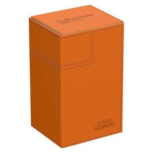Ultimate Guard - FLIP'n'TRAY Xenoskin Deck Case 80+ - Orange