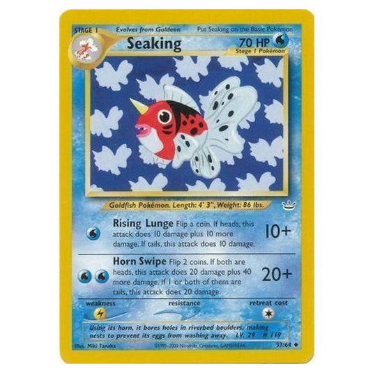 Pokemon - Neo Revelation - Seaking - 37/64/64