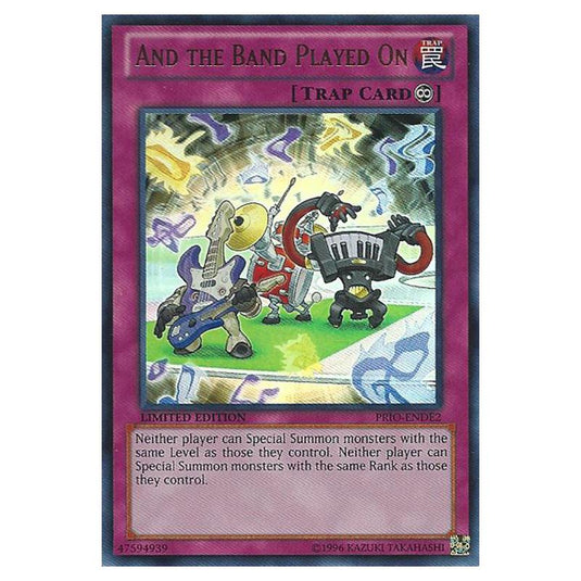 Yu-Gi-Oh! - Primal Origin - Deluxe Edition - And the Band Played On (Ultra Rare) PRIO-ENDE2