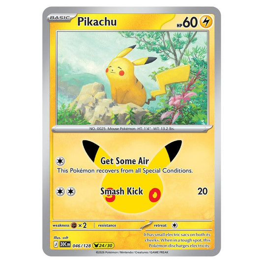 Pokemon - 30th Celebration - Pikachu - 046/128