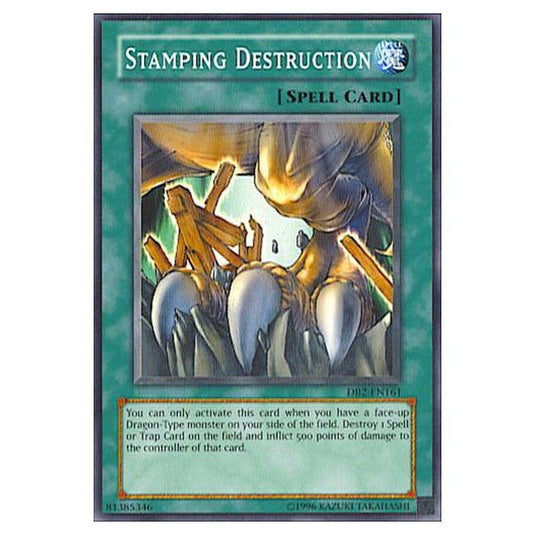 Yu-Gi-Oh! - Dark Beginning 2 - Stamping Destruction (Common) DB2-EN161