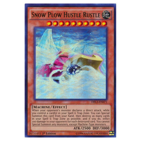 Yu-Gi-Oh! - Dragons of Legend - Unleashed - Snow Plow Hustle Rustle (Ultra Rare) DRL3-EN071