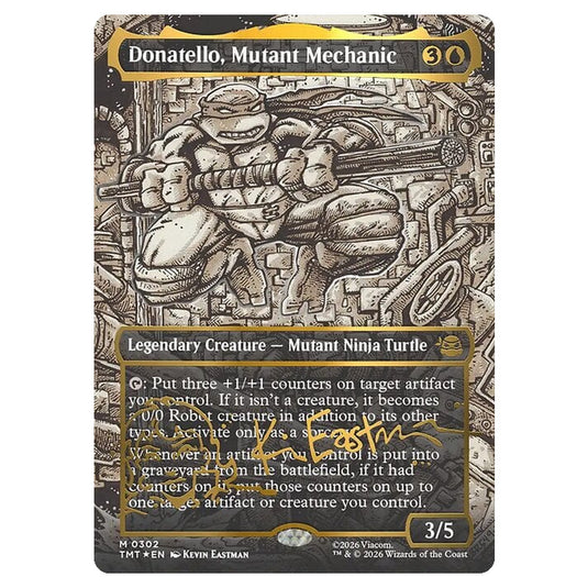 Magic The Gathering - Teenage Mutant Ninja Turtles - Donatello, Mutant Mechanic - 0302