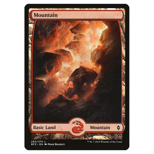Magic The Gathering - Battle For Zendikar - Mountain - 265/274