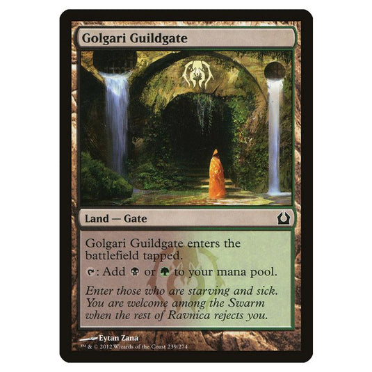 Magic The Gathering - Return To Ravnica - Golgari Guildgate - 239/274