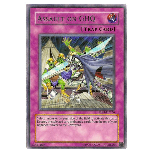 Yu-Gi-Oh! - Dark Revelation Volume 3 - Assault on GHQ (Rare) DR3-EN176