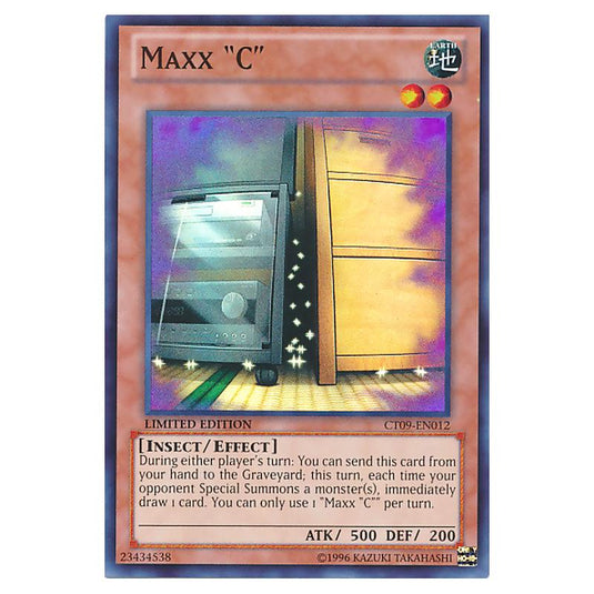 Yu-Gi-Oh! - Collectible Tins 2012 Wave 2 - Maxx "C" (Super Rare) CT09-EN012