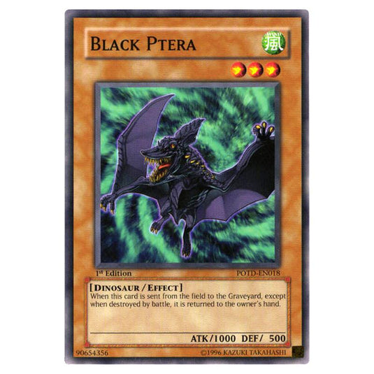 Yu-Gi-Oh! - Power of the Duelist - Black Ptera (Common) POTD-EN018