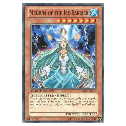 Yu-Gi-Oh! - War of the Giants Reinforcements - Medium of the Ice Barrier (Common) WGRT-EN031