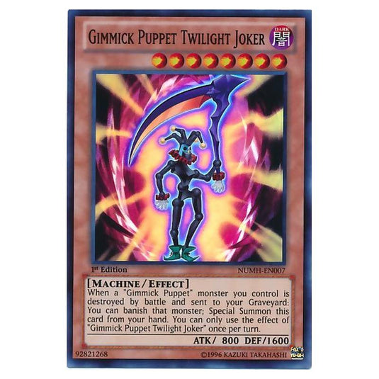 Yu-Gi-Oh! - Number Hunters - Gimmick Puppet Twilight Joker (Super Rare) NUMH-EN007