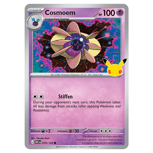 Pokemon - 30th Celebration - Cosmoem - 079/128