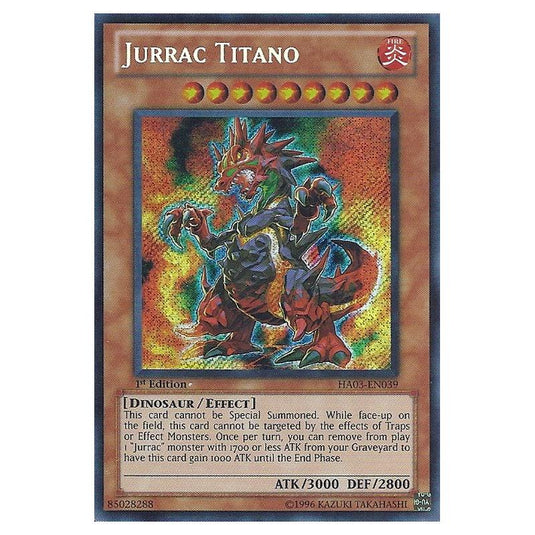 Yu-Gi-Oh! - Hidden Arsenal 3 - Jurrac Titano (Secret Rare) HA03-EN039