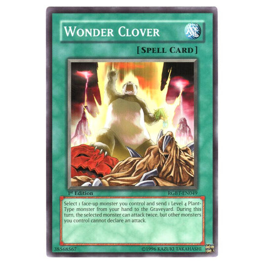 Yu-Gi-Oh! - Raging Battle - Wonder Clover (Common) RGBT-EN049