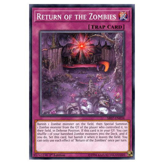 Yu-Gi-Oh! - Structure Deck - Zombie Horde - Return of the Zombies (Common) SR07-EN034
