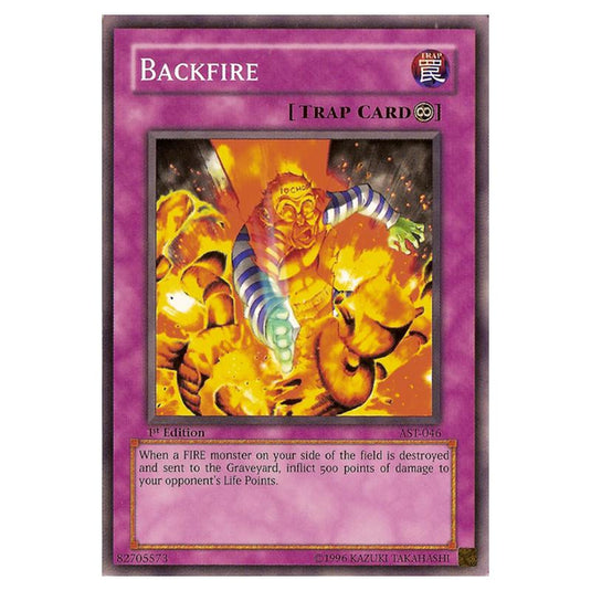 Yu-Gi-Oh! - Ancient Sanctuary - Backfire (Common) AST-046