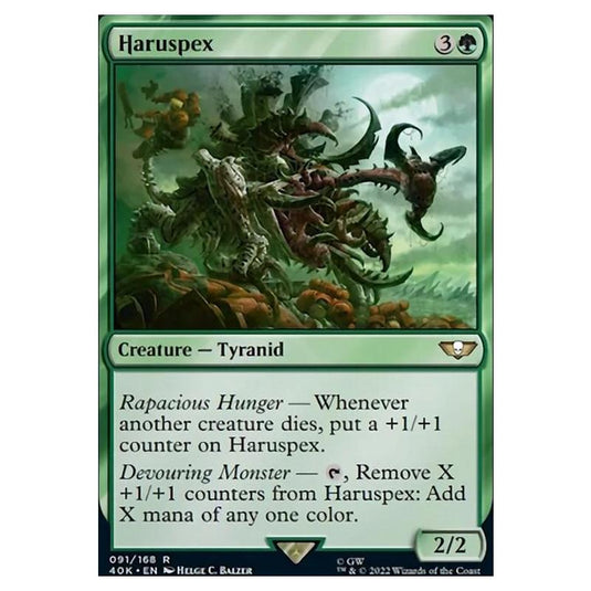 Magic The Gathering - Universes Beyond - Warhammer 40k - Haruspex - 091/168
