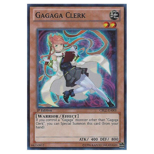 Yu-Gi-Oh! - Cosmo Blazer - Gagaga Clerk (Super Rare) CBLZ-EN008
