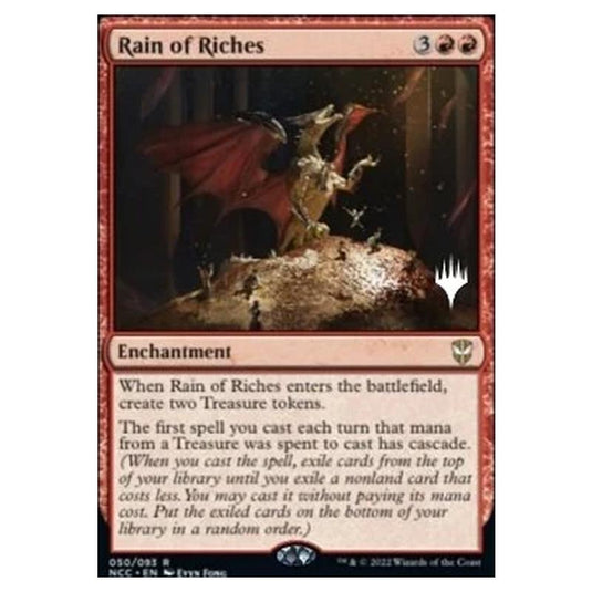 Magic The Gathering - Commander: Streets of New Capenna Promos - Rain of Riches - 050/281