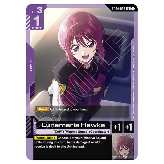 Gundam Card Game - GD-04: Phantom Aria - Lunamaria Hawke (U) - GD04-095