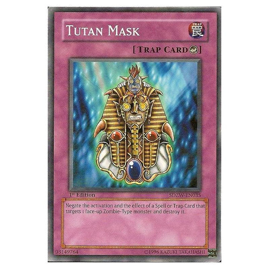 Yu-Gi-Oh! - Zombie World Structure Deck - Tutan Mask (Common) SDZW-EN035