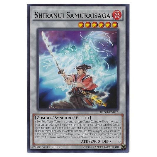 Yu-Gi-Oh! - Breakers of Shadow - Shiranui Samuraisaga (Common) BOSH-EN053