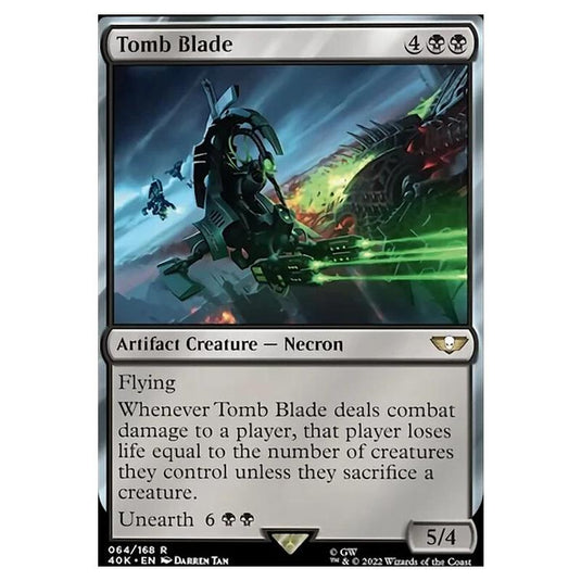Magic The Gathering - Universes Beyond - Warhammer 40k - Tomb Blade - 064/168