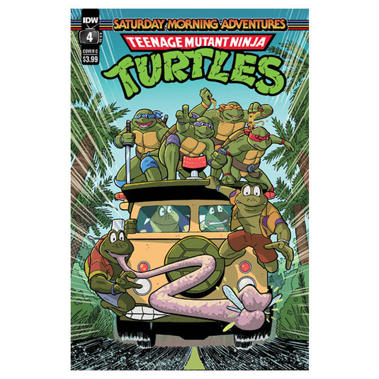 Tmnt Saturday Morning Adv 2023 - Issue 4 Cover C Hymel