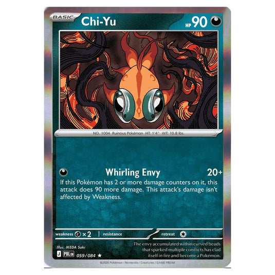 Pokemon - Mega Evolution - Pitch Black - Chi-Yu - 059/084