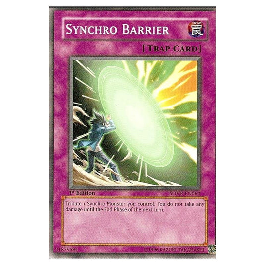 Yu-Gi-Oh! - Stardust Overdrive - Synchro Barrier (Common) SOVR-EN064