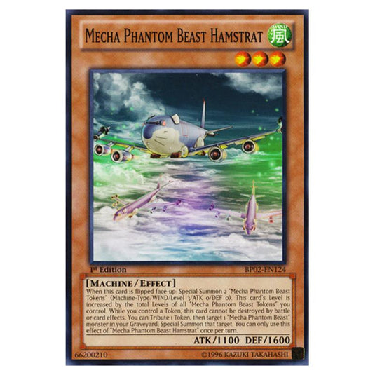 Yu-Gi-Oh! - Battle Pack 2 - War of the Giants - Mecha Phantom Beast Hamstrat (Common) BP02-EN124