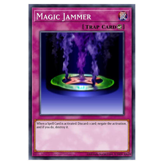Yu-Gi-Oh! - Structure Deck - Zombie Madness - Magic Jammer (Common) SD2-EN026