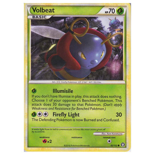 Pokemon - HGSS - Triumphant - Volbeat 82/102