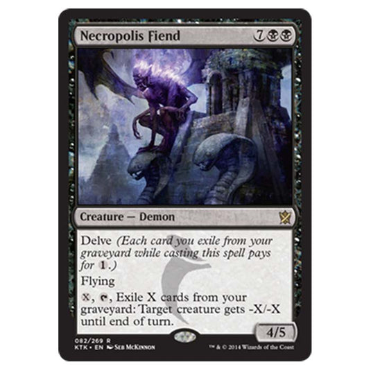 Magic the Gathering - Khans Of Tarkir - Necropolis Fiend - 82/269