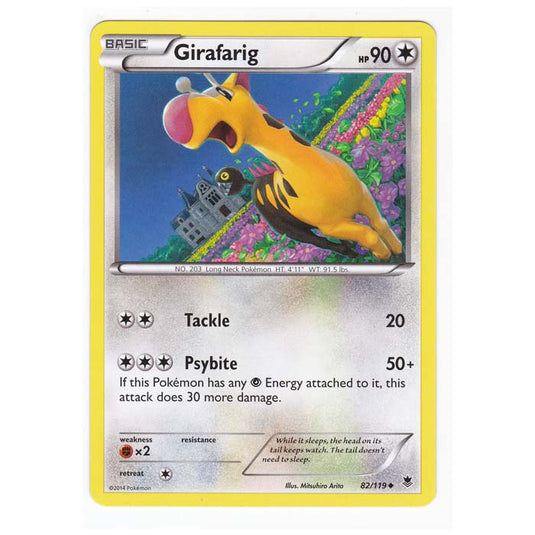 Pokemon - XY Phantom Forces - Girafarig - 82/119