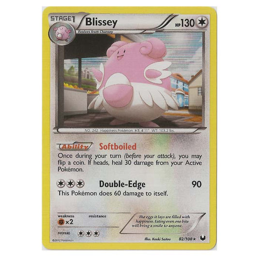 Pokemon - Black & White - Dark Explorers - Blissey - 82/108